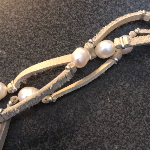 NEW multi strand leather and bead bracelet - Picture 8 of 8